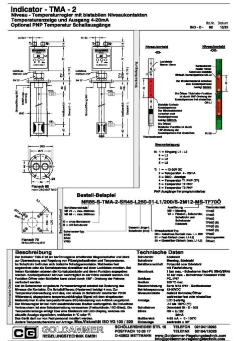 Indicator - IND - Goldammer Regelungstechnik